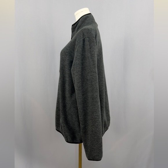 Dri-Duck Women’s Gray Quarter-Botton Fleece - Picture 3 of 5